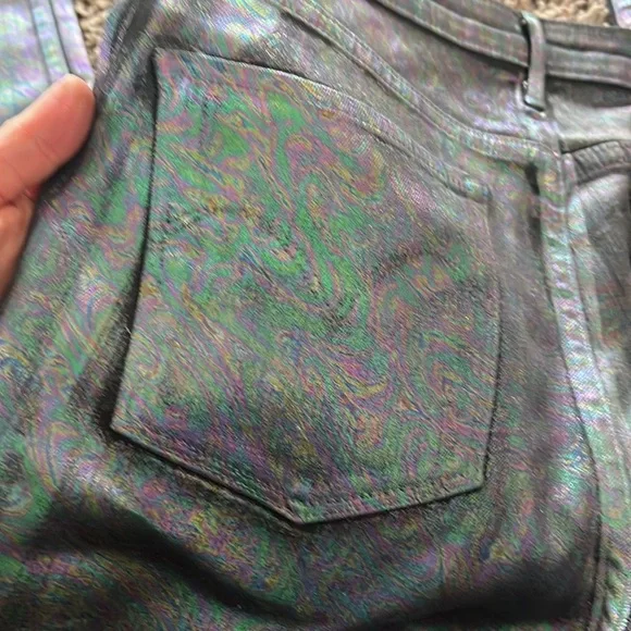 Levi’s halographic Jeggings size 28 - Picture 7 of 8